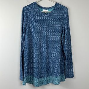 j.jill tunic shirt SIZE M